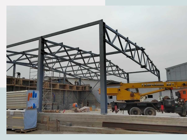 Строительство цехов в Санкт-Петербурге