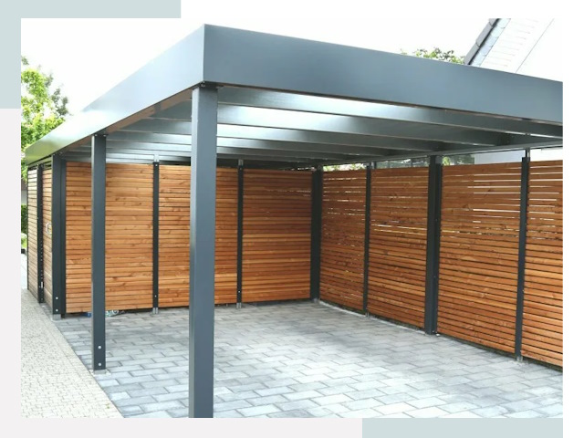 Навесы для парковки в Санкт-Петербурге