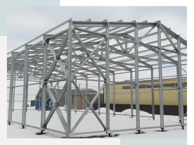 Каркасные ангары в Санкт-Петербурге