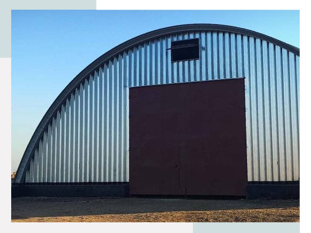 Бескаркасные ангары в Санкт-Петербурге