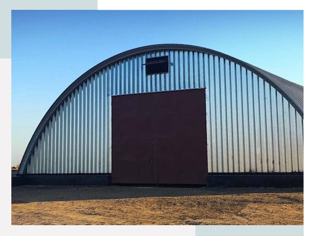 Арочные ангары в Санкт-Петербурге