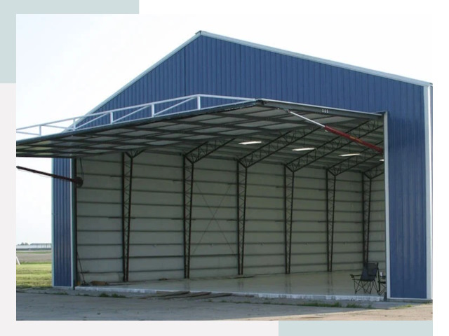 Прямо стенные ангары в Санкт-Петербурге