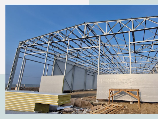 Утепленные ангары в Санкт-Петербург от 638 руб. за м²