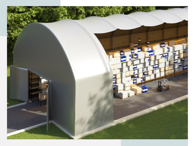 Тентовые ангары в Санкт-Петербурге