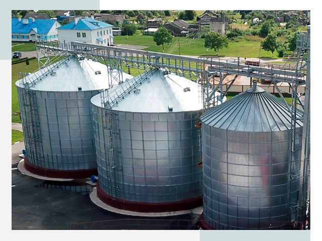 Металлические силосы в Санкт-Петербурге