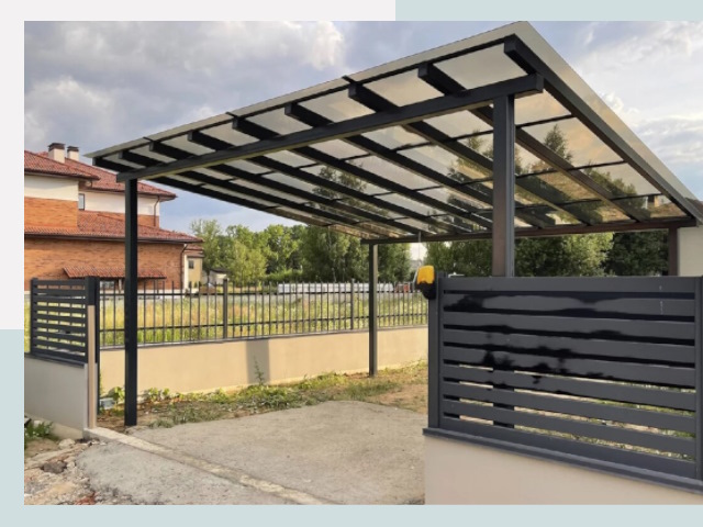 Металлические навесы в Санкт-Петербург от 638 руб. за м²