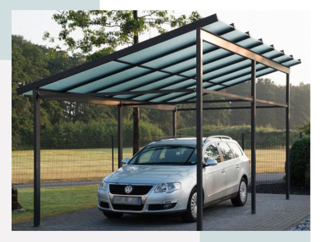 Навесы для автомобилей в Санкт-Петербурге