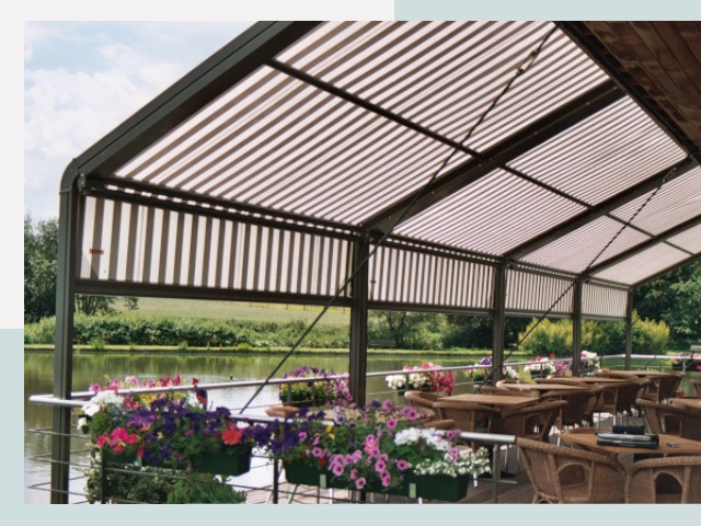 Элегантные навесы для кафе от 638 руб в Санкт-Петербург