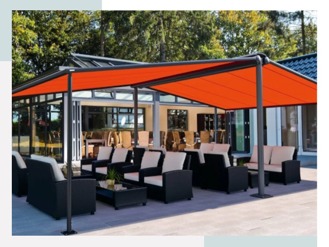 Навесы для кафе и ресторанов в Санкт-Петербурге