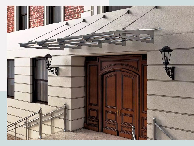 Металлические козырьки от 638 руб. в Санкт-Петербурге