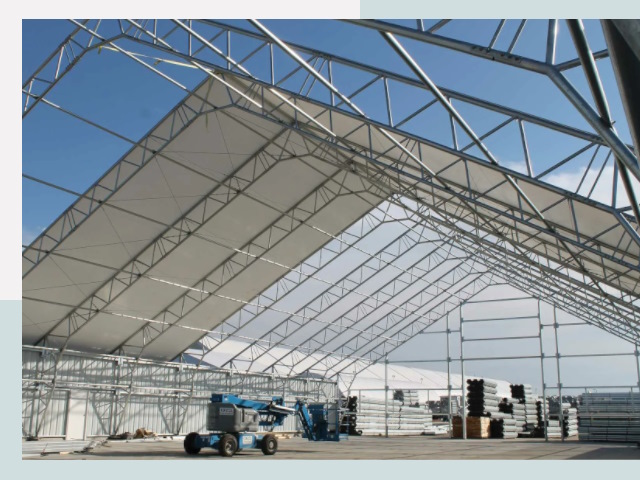 Каркасно-тентовые сооружения от СтальСтрой-Снк по цене 638 руб.