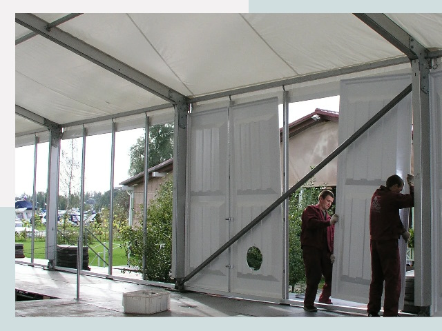 Быстро сборные шатры в Санкт-Петербург от 638 руб. за м²