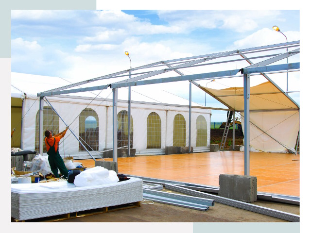 Быстро сборные шатры в Санкт-Петербурге