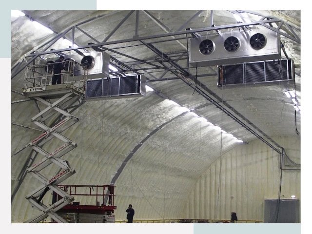 Оснащение ангаров в Санкт-Петербурге