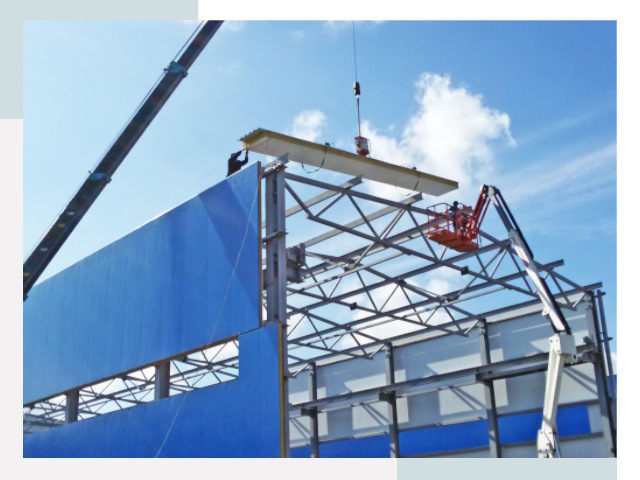 Монтаж сэндвич-панелей в Санкт-Петербурге