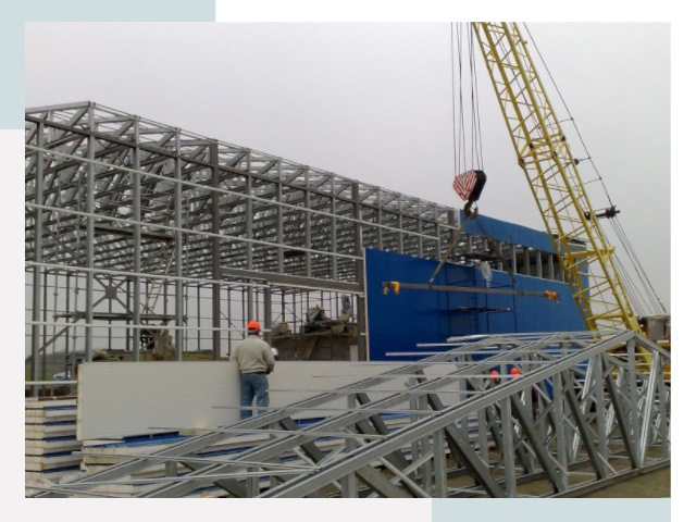 Монтаж ангаров в Санкт-Петербурге