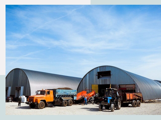 Ангары для спецтехники в Санкт-Петербурге